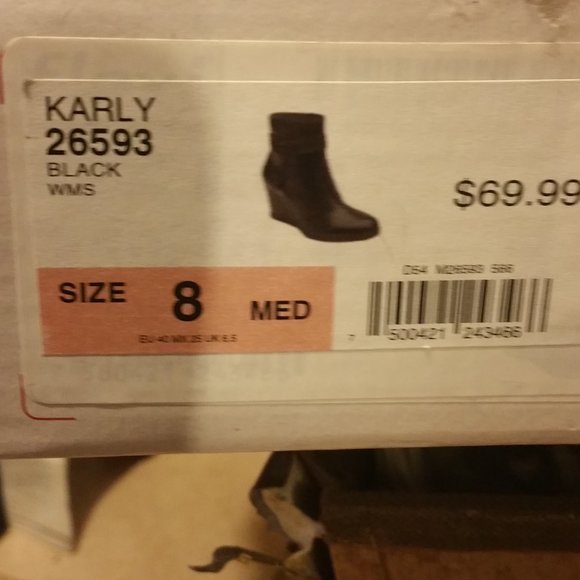 Flexis All Leather BOOTIES WITH NEW  WITHOUT BOX.....  ***   SHOES STILL MINT ! - Picture 6 of 7